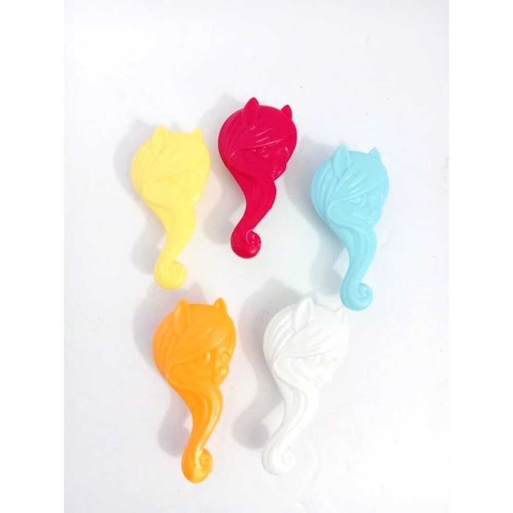My Little Pony  Hair Brush Accessory Toy Lot of 5 MLP